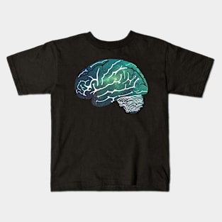 Brain galaxy Kids T-Shirt